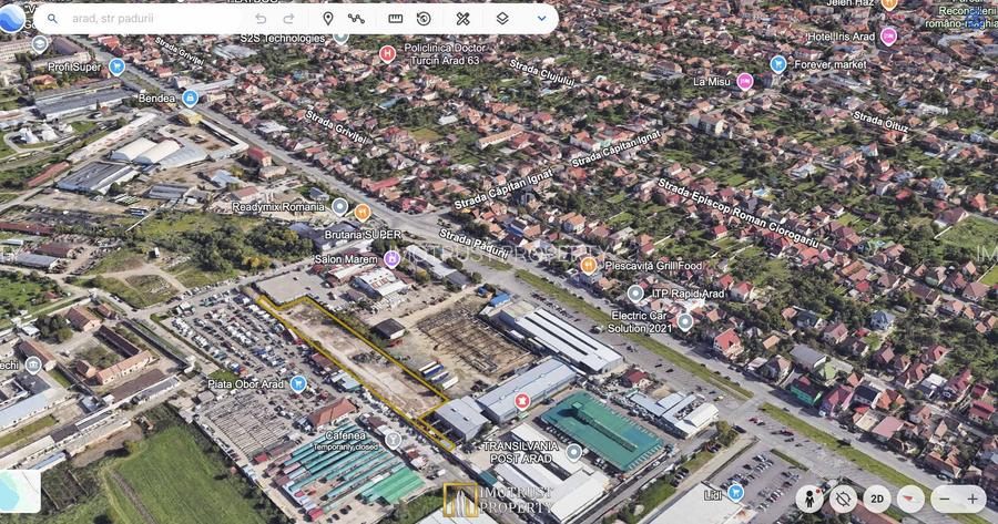 Teren intravilan de vanzare 6.839 mp – Arad, zona Parneava - 3