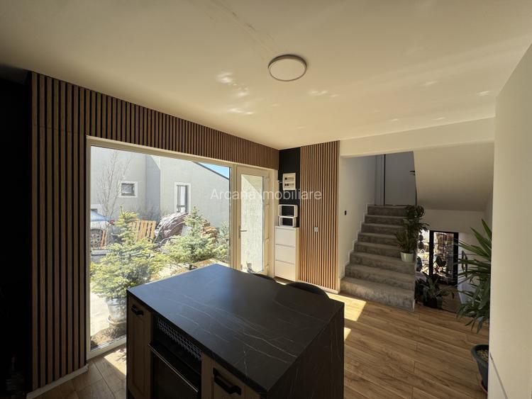 Casă modernă 4 camere | 147 mp | Dezmir | panouri | șemineu - 13