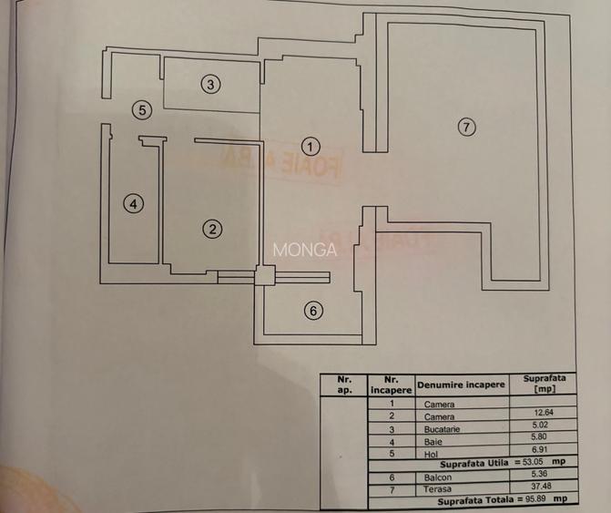 Apartament 2 camere 53mp | 0 comision | Pipera Green Vista | Scoala Americana - 5