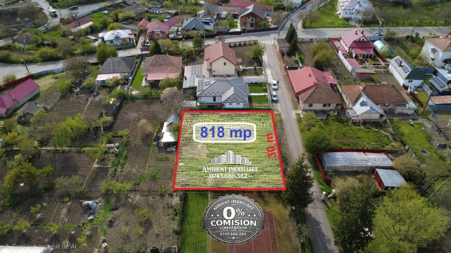 Teren intravilan 800 mp, poziționare excelentă, zona MOARA GRECILOR; - 4