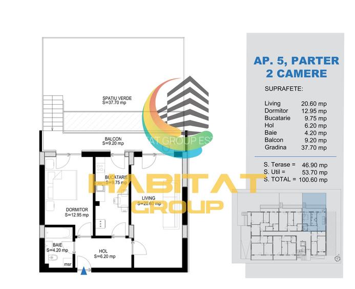 2 camere cu gradina proprie - metrou Nicolae Teclu - 2