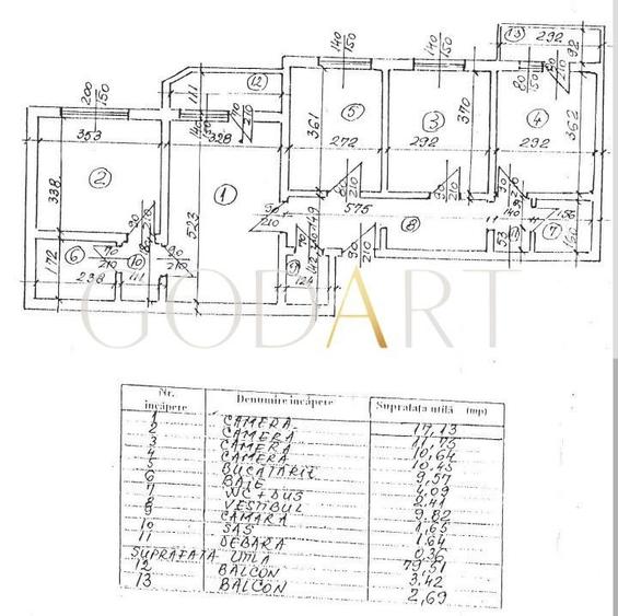 Apartament 4 camere | Mosilor | Renovat | Metrou - 1