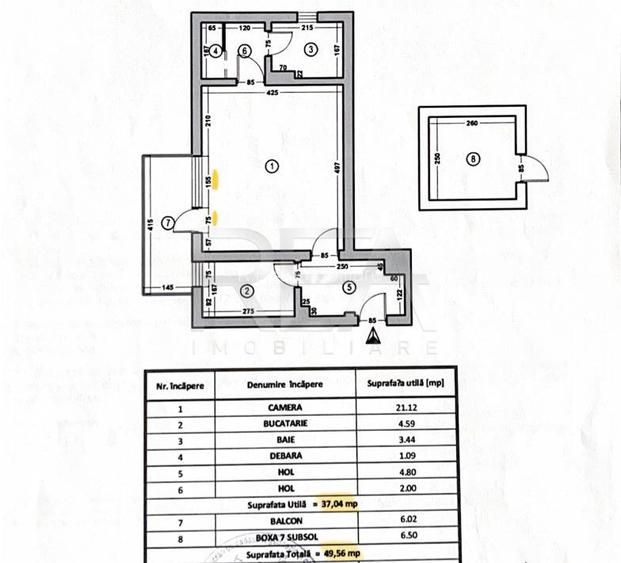 Garsoniera | Bloc tip H special, vizavi de Mall Afi Cotroceni. - 9