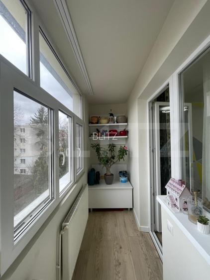 Apartament spatios de 4 cam, complet modernizat, la cheie, zona buna Manastur. - 13