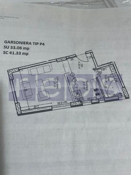 VANZARE GARSONIERA MODERNA | MOBILATA & UTILATA | 33 MP | LOCUIT SAU INVESTITIE - 7