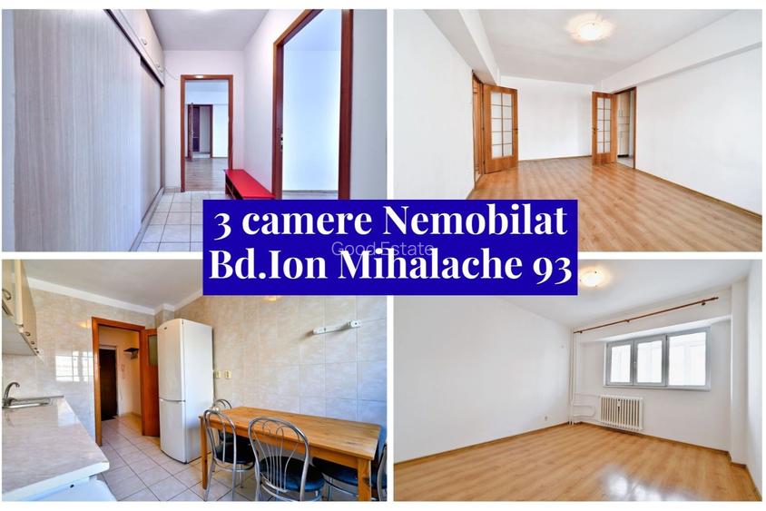 INCHIRIERE apartament 3 camere nemobilat Bd. Ion MIhalache 93 exclusiv pt LOCUIT - 5