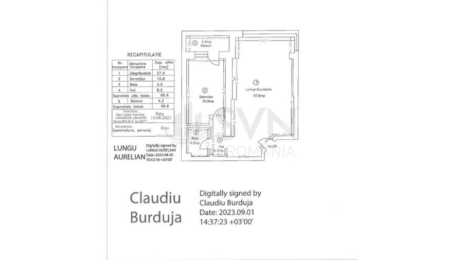REA1025131 Apartament 2 Camere I Ivory Residence I Pipera - 11