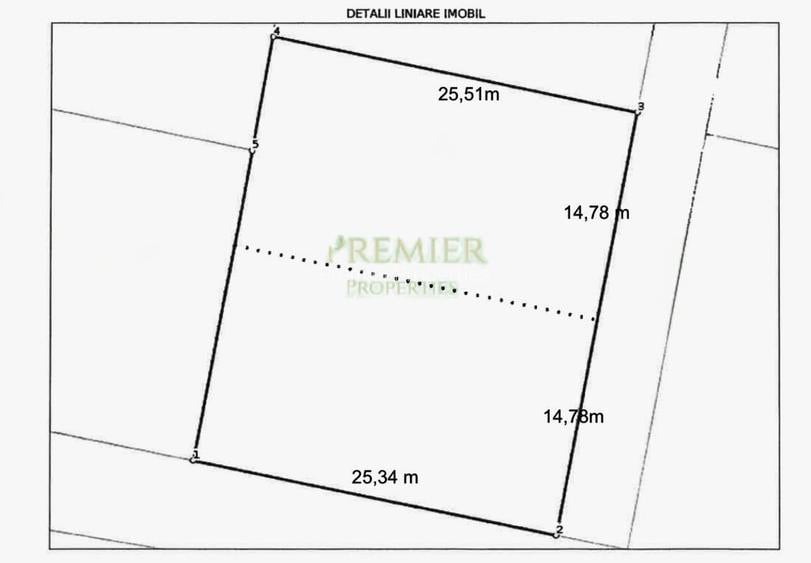 Teren de vanzare Mogosoaia 752 mp utilitati complete deschidere 29.56 - 5