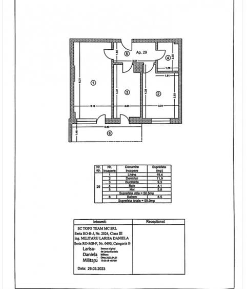 Apartament 2 camere mobilat si utilat metrou Berceni Biruintei. - 3