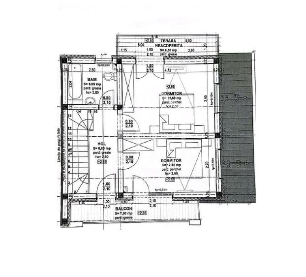 Casa tip duplex cu 4 camere, 112mp utili,  parcare, zona Gusterita - 2