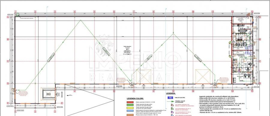 Hala cu birouri si apartemente la etaj! - 4