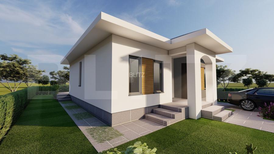 Casa parter, 300 mp teren, zona Damila - 5