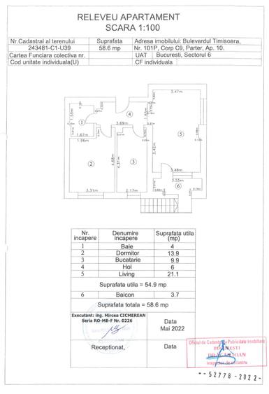 Apartament 2 camere cu gradina 130 mp Valea Larga - Drumul Taberei - 1