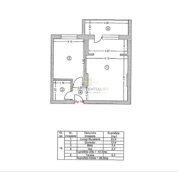 Apartament  | Popesti-Leordeni | Str. Biruintei | 10 min de metrou - 20