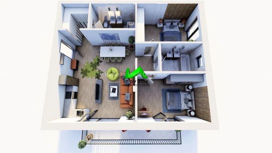 Apartamente de vanzare 3 camere Sibiu Cart Arhitectilor - 2