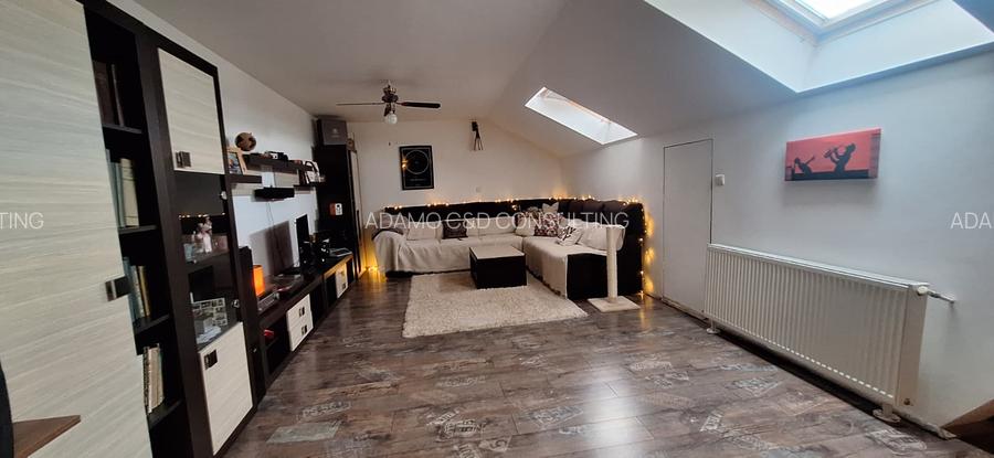 Apartament cu pod amenajat, complet mobilat, pe Strada Florilor - 14