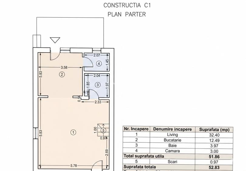 Casa 4 camere 120mp | 0 comision | Tunari DM | 300mp teren - 7
