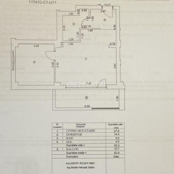 Apartament - 2 camere - decomandat - Pipera / Iancu de Hunedoara  - 12