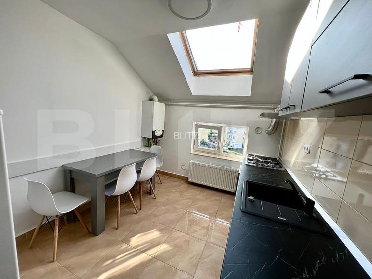 Apartament cu 1 cam, 35 mp, etajul 4, cu balcon, zona Florilor - 6