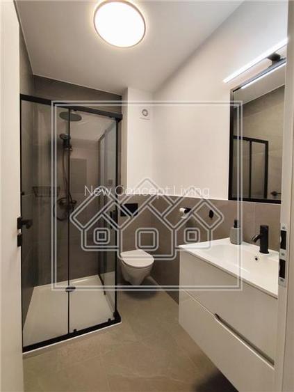 Apartament din inchiriat in Sibiu - 80 mp utili, 3 camere + 2 bai - - 12