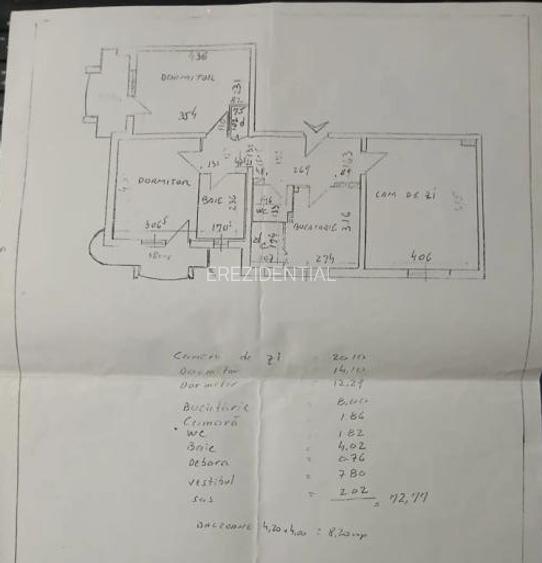 Apartament 3 camere  decomandat – Rahova - Sebastian - 2