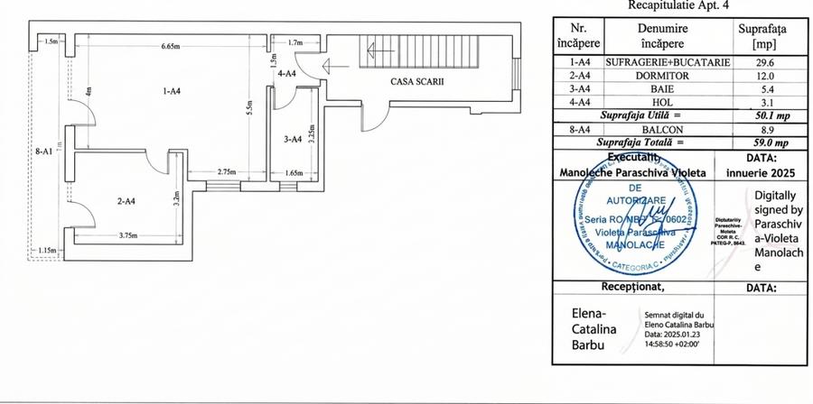 Apartament 2 camere,59 mp in bloc Boutique Zona Mega Mall-Direct Dezvoltator - 10
