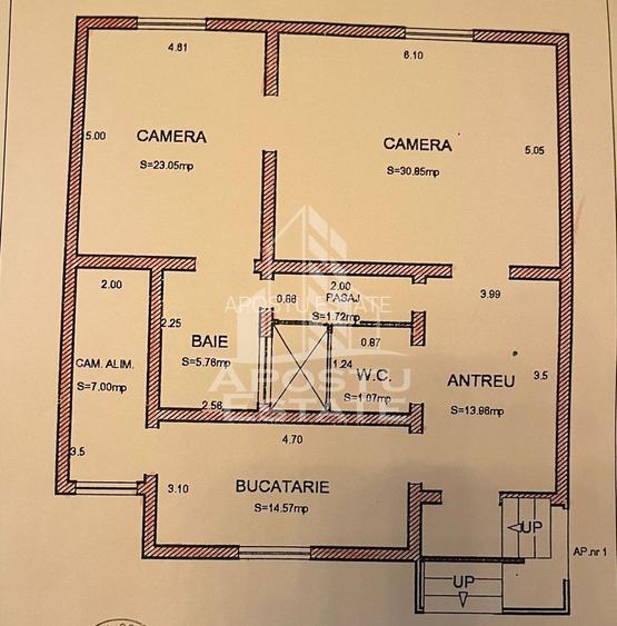 Casa individuala  7 camere, 3 bai, garaj, teren 1129 mp, zona Iosefin - 19