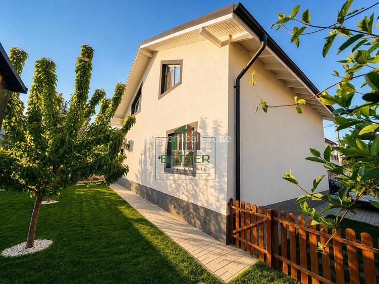 Casă de vânzare individuală | 4 camere Berceni Ilfov | 260 mp - La cheie -Asfalt - 4