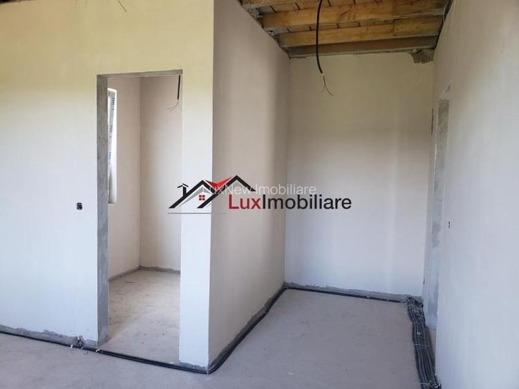 Casa superba semifinisata 120 mp utili + 450 mp teren liber. Zona Corusu. - 5
