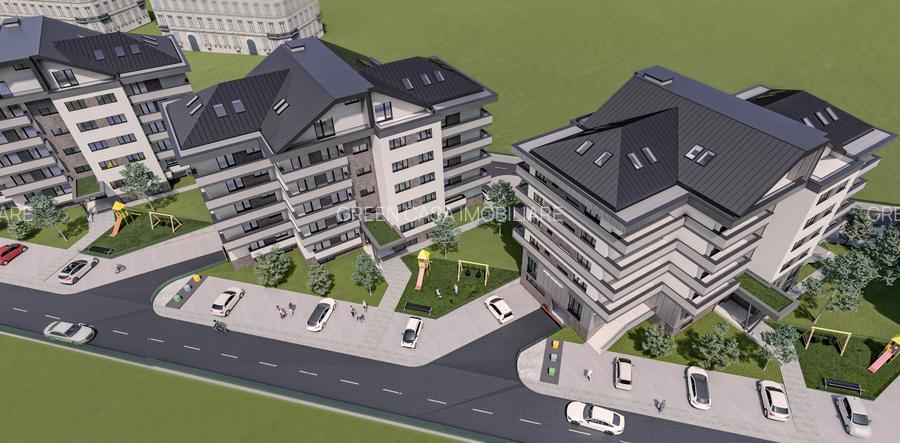 Apartament 3 camere, 59,19mp utili, terasa 12,96mp, zona Eroilor, Floresti - 4