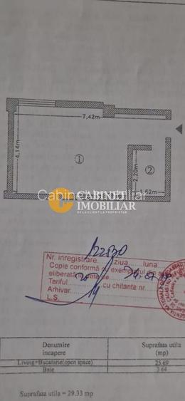 Garsoniera, bloc nou - zona Centrala iasi - 7