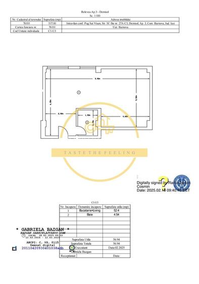 Apartament modern cu 2 camere /57mp/ in zona Bucium - 10