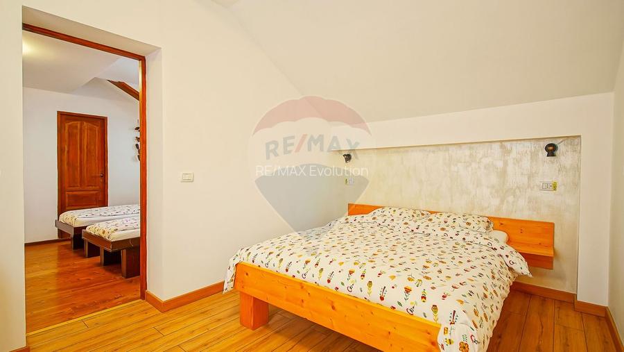 Cabana la Flo, 8 cam,P + M, teren 888 mp oportunitate de investitie ! - 41