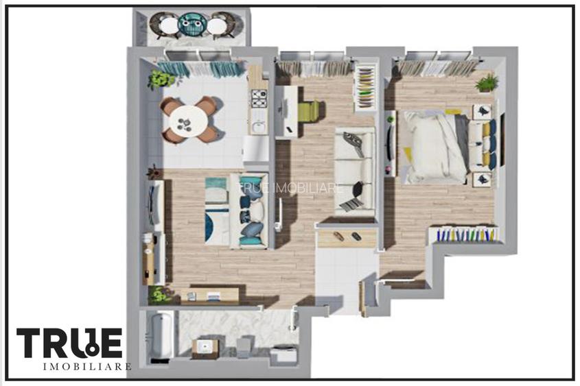 Ap. 2.5 camere, 62.7m? + balcon, Maurer Residence! - 5