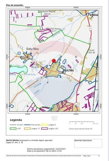 Vanzare teren rezidential 7500 mp Brasov, Halchiu / Strada Romana - 3