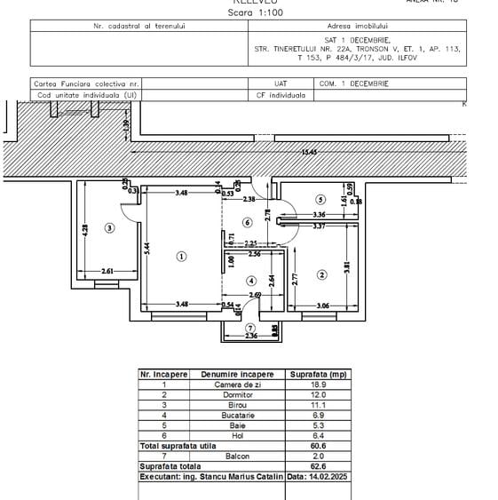 Apartament cu 3 camere la nici 15 minute distanta de PIATA LUICA - PRINDE OFERTA - 4