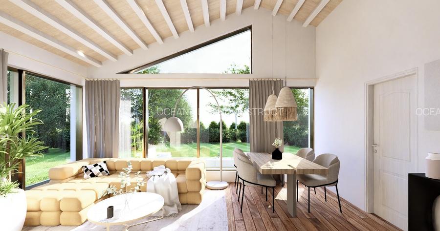 Casă individuală  parter în Comana ,GR. Teren 500 mp.TVA inclusiv. - 2