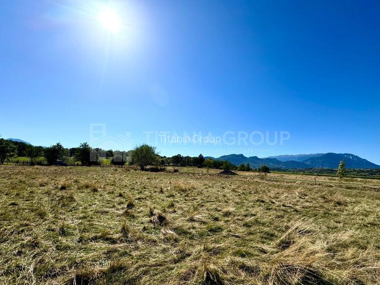 Teren intravilan parcelabil, priveliște spre munți, Sohodol, Bran - 3