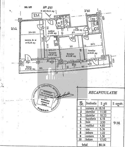 OCAZIE Apartament 3 camere Doamna Ghica - 7