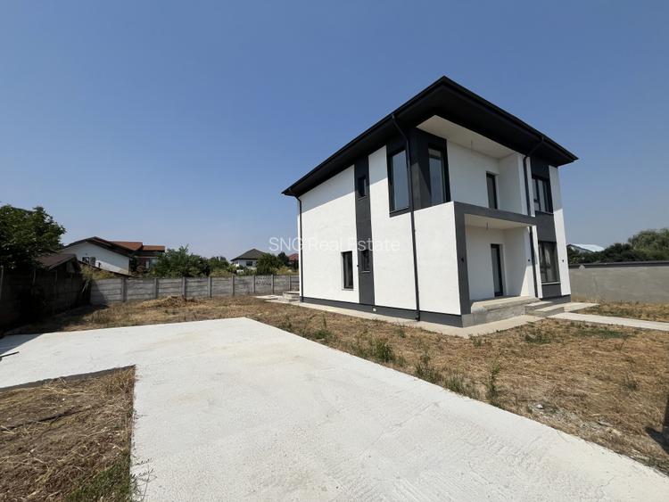 De vanzare vila individuala ''la alb'' 5 camere teren generos Corbeanca - Tamasi - 16