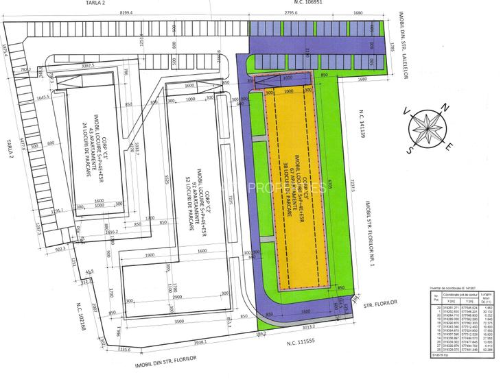 Vanzare teren ultracentral intravilan – 3500mp - 2