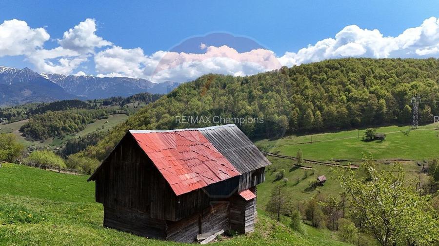 Peisaj spectaculos | Utilități ITeren intravilan Moieciu I Comision 0% - 7