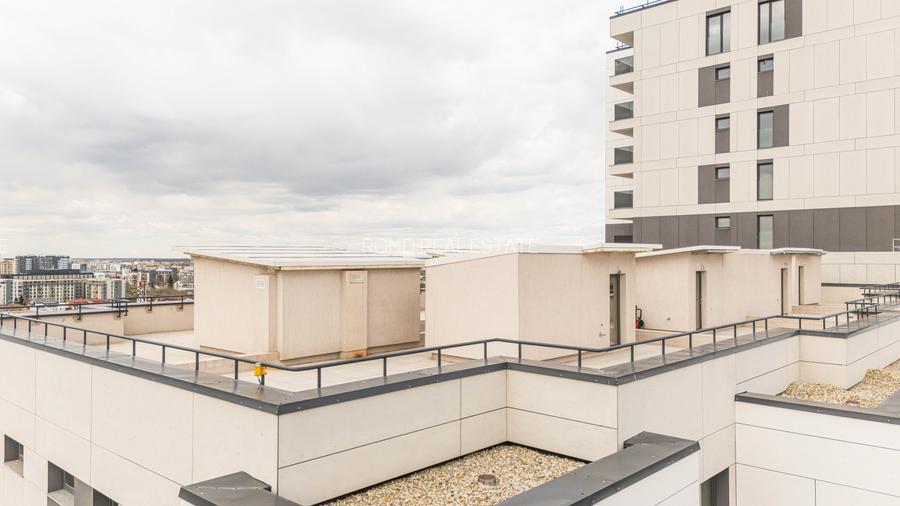 Penthouse City Point-disponibil imediat, terasa 90 mp, 3 locuri parcare subteran - 34
