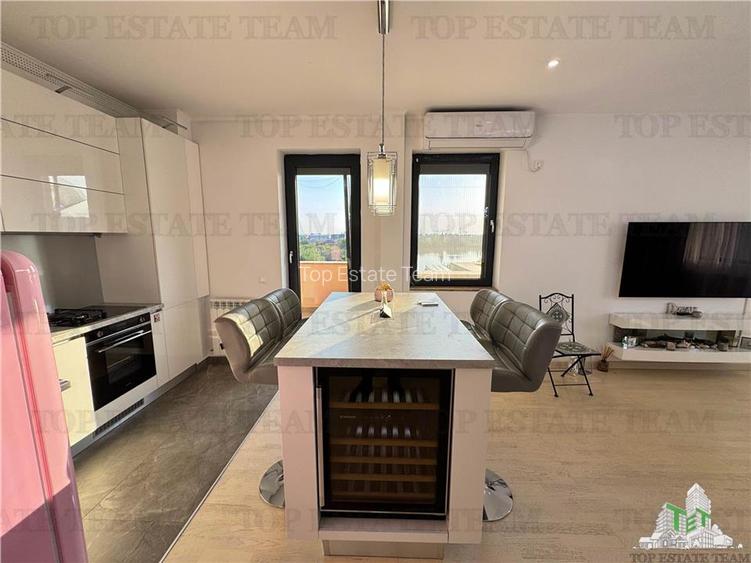 Penthouse cu 3 camere, 112 mp, vedere panoramica la Lacul Baneasa - 7