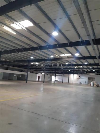 Hala pentru activitati industriale sau comerciale in Zona Industriala Arad Est - 2