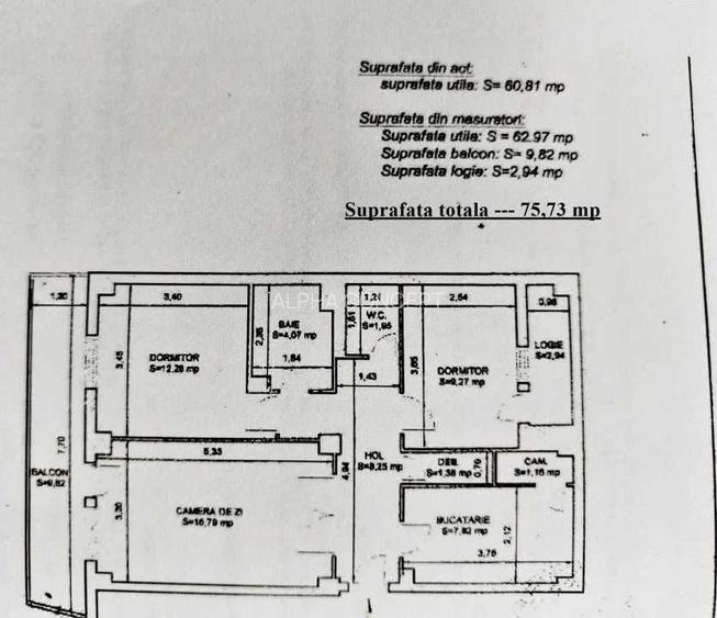 3 CAMERE etaj intermediar - TOMIS II-VICTORIA - 8