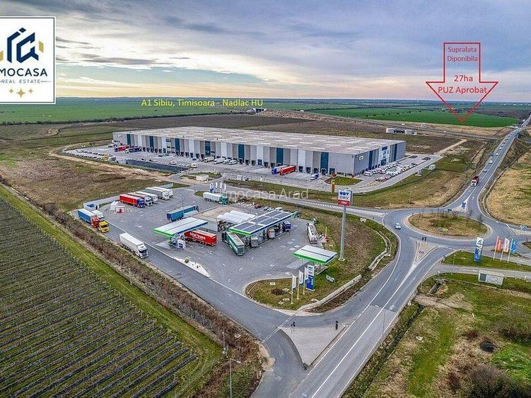 Teren Industial Arad sud, DN69, A1, centura Arad Sud Est, PUZ aprobat - 4