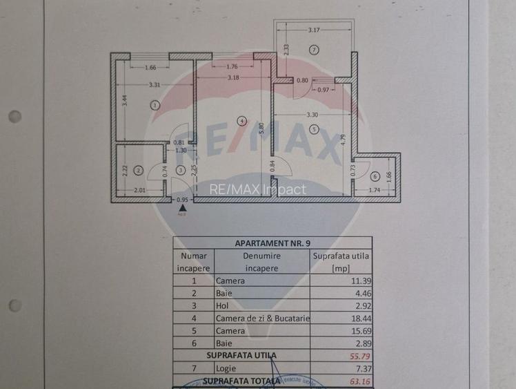 Apartament 3 camere de vanzare I loc de parcare I Rahova - 4