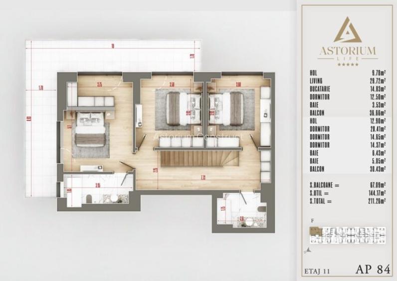 Apartament 4 Camere Moderne în Complex Rezidențial de Lux | Comision 0% - 5