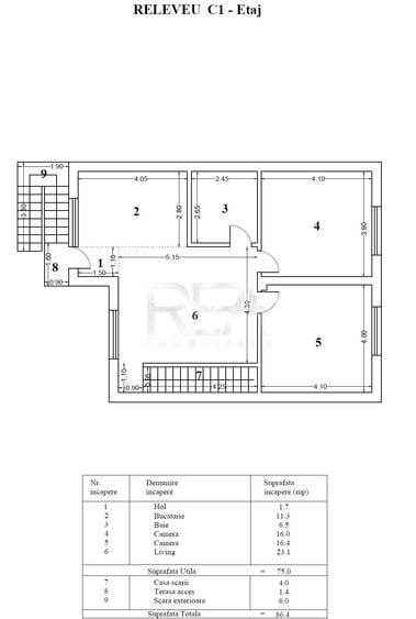 2 case 7 camere Dristor, centrală, parcare, metrou, 247 mp - 19